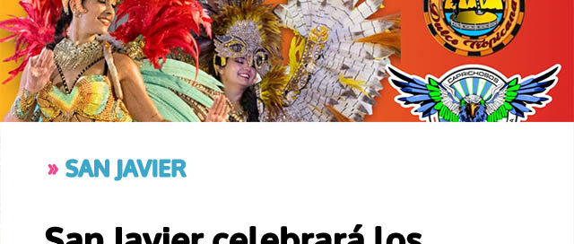 San Javier celebrará los Carnavales 2026 los días 30 y 31 de enero y 6 y 7 de febrero