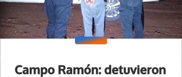 Campo Ramón: detuvieron a “Mandioquita” y recuperaron una balanza robada